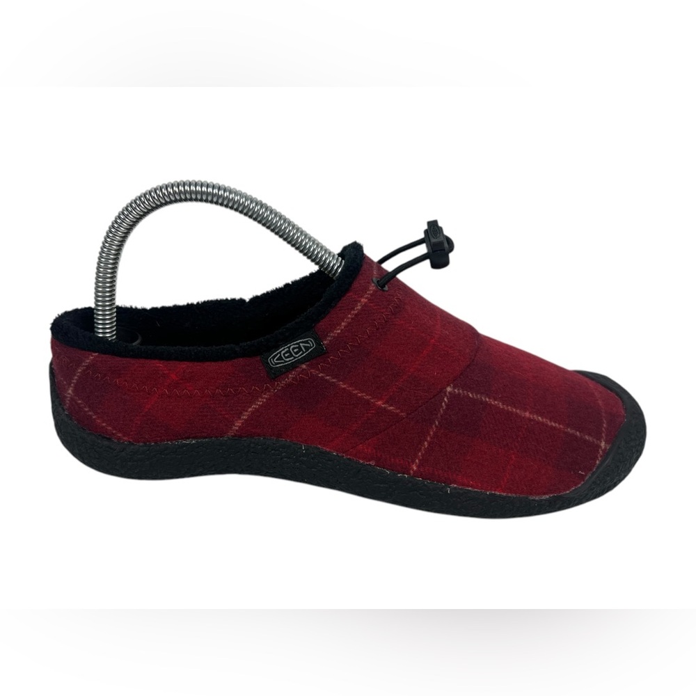 Keen Red and Black Mules